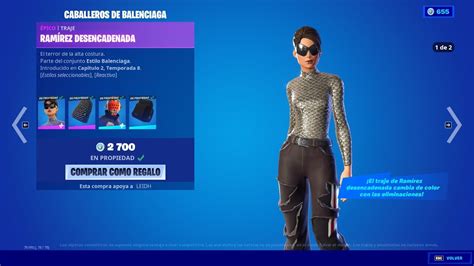 fortnite balenciaga skins girl.